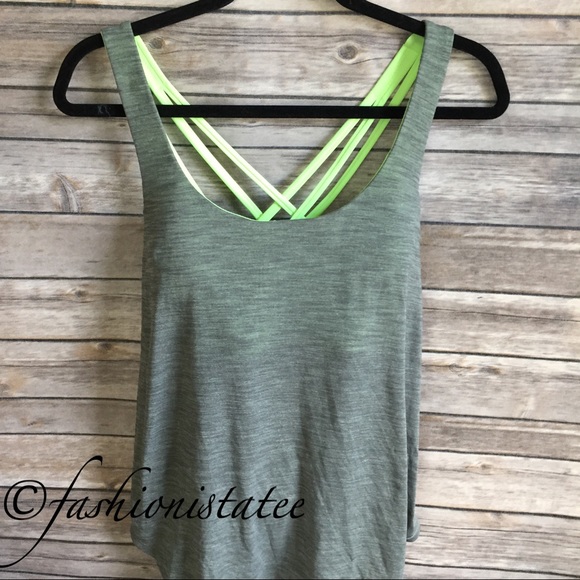 NWT LULULEMON FREE TO BE SERENE TANK CLEAR MINT 10 - Picture 2 of 5